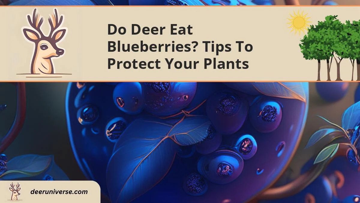 do deer eat blueberries