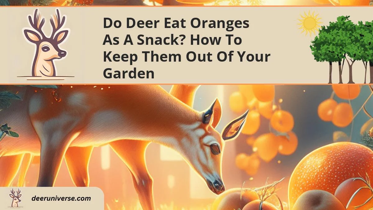 do deer eat oranges