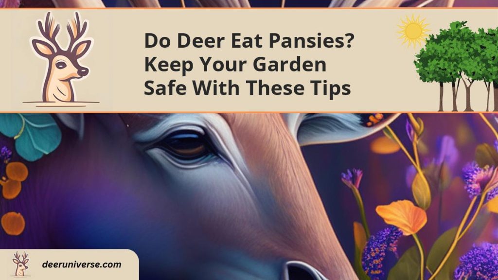Do Deer Eat Pansies? Keep Your Garden Safe With These Tips Deer Universe