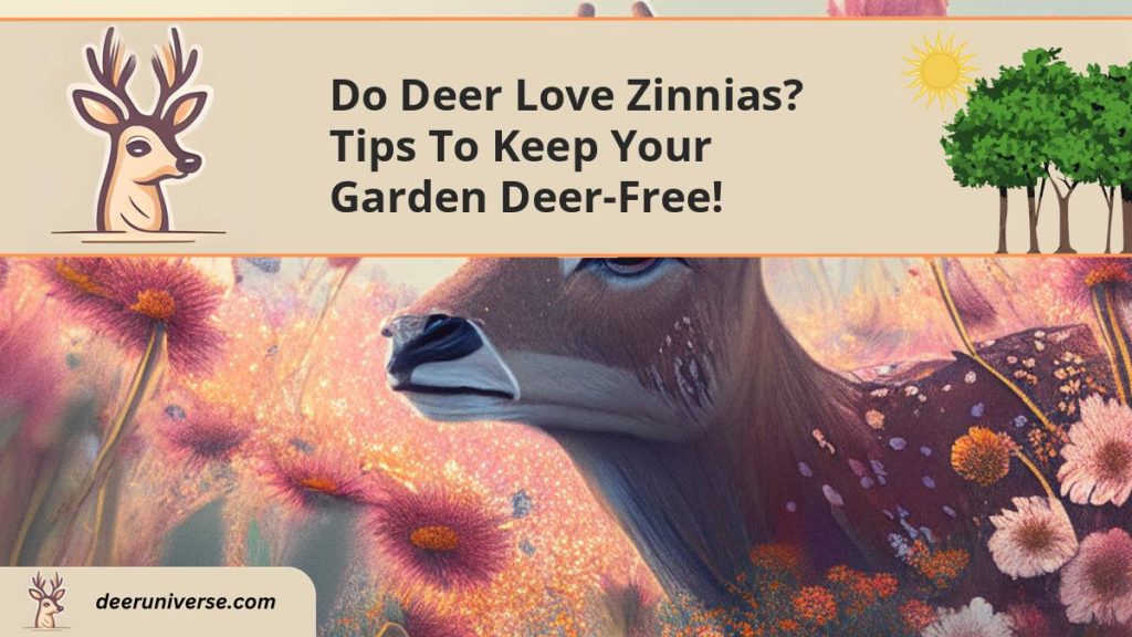 Do Deer Eat Zinnias? Tips to Keep Your Garden DeerFREE! Deer Universe
