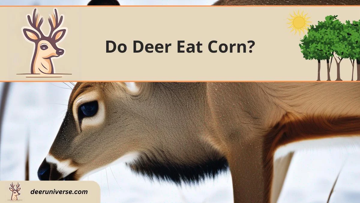 do deer eat corn